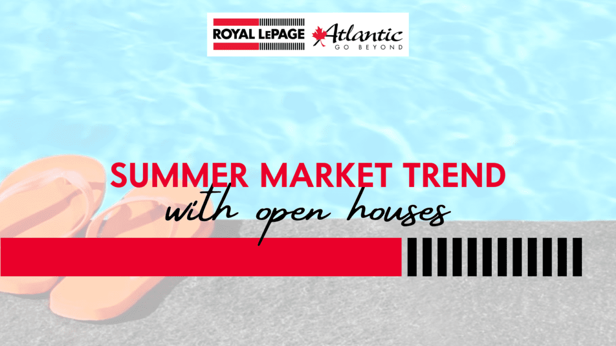 Summer market stats with open houses