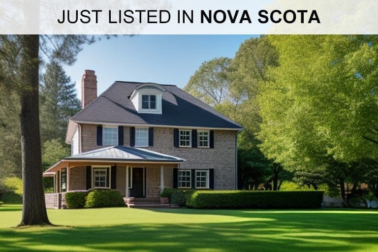 Just listed real estate in Nova Scotia